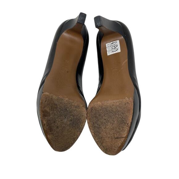 Marni Pumps - Dark Brown - PVC Dress Shoes - Platform Heel - Peep Toe - Size 38 - Picture 8 of 11